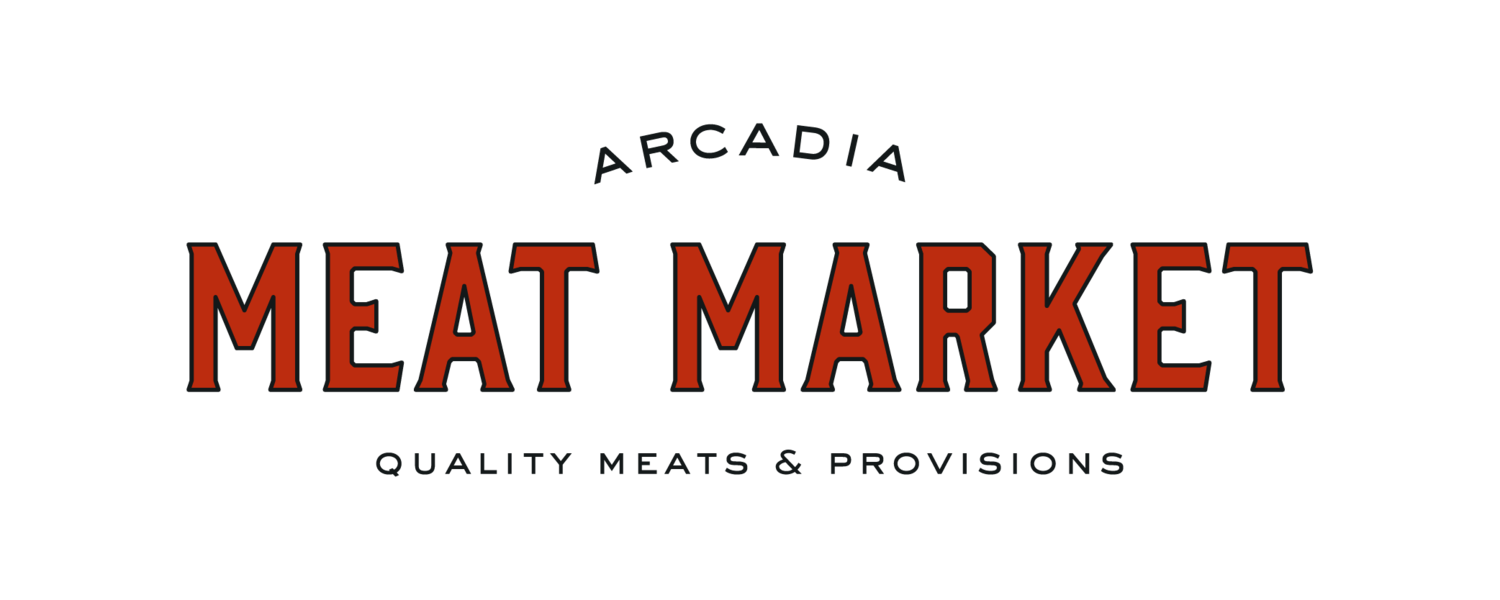 Meat Market Logo - Arcadia Meat Market