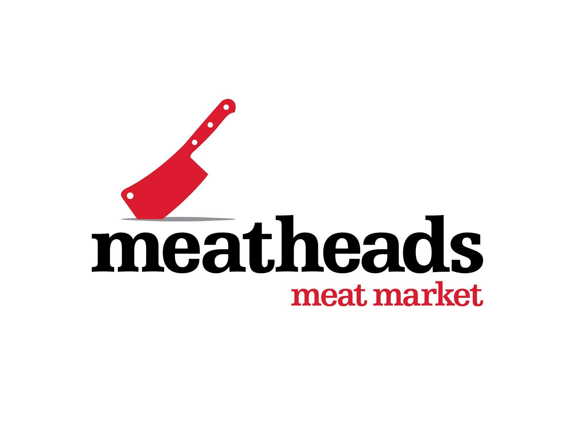 Meat Market Logo - Dan Van Acker - Meatheads Meat Market logo design