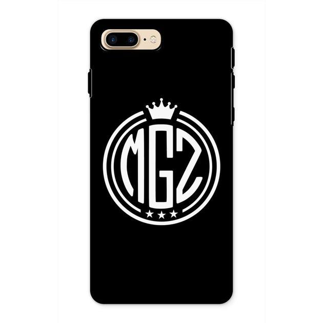 Silver Phone Logo - MGZ Crest Logo Black Phone Case