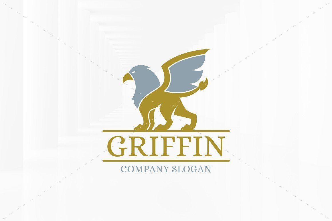Gryphon Logo - Griffin / Gryphon Logo Template Logo Templates Creative Market