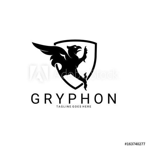 Gryphon Logo - Gryphon logo this stock vector and explore similar vectors at