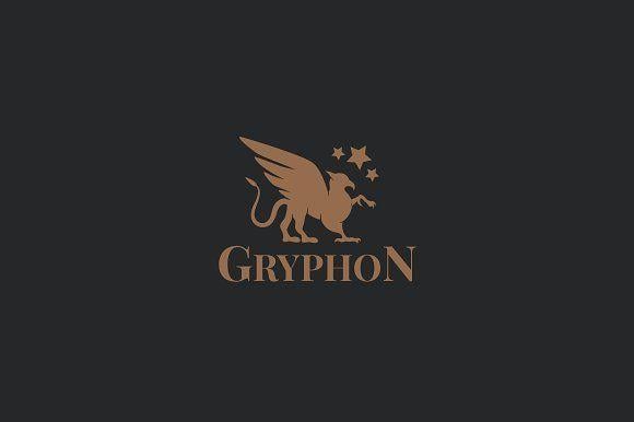 Gryphon Logo - Gryphon Logo Templates Creative Market