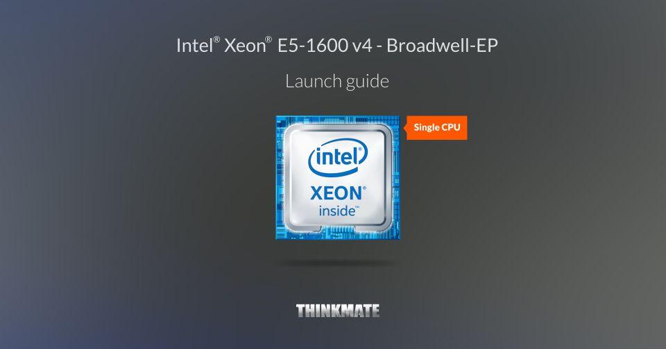 Intel Xeon E5 Logo - Intel Xeon E5 1600 V4