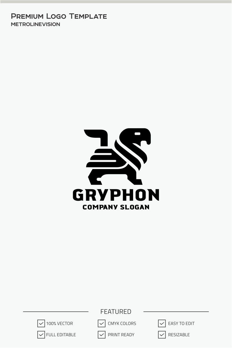 Gryphon Logo - Gryphon Logo Template #71350