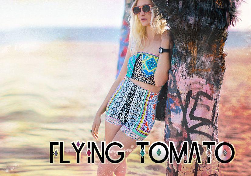 Flying Tomato Clothing Logo - Salt N Pepper clothing website covers — Jennifer Whalen