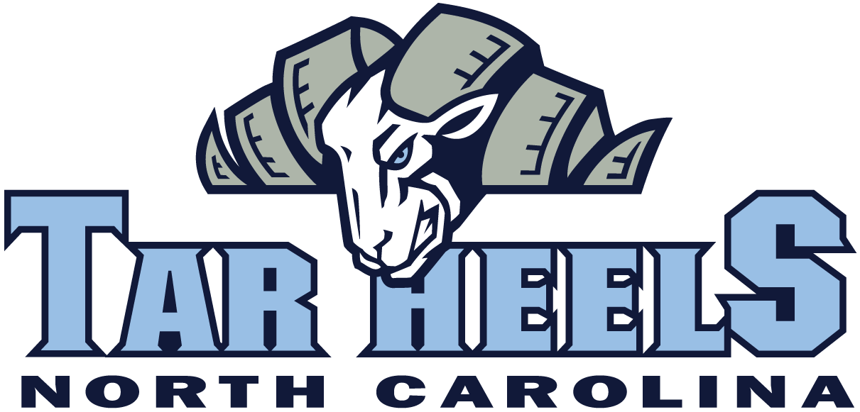 Tar Heels Logo - North Carolina Tar Heels Wordmark Logo - NCAA Division I (n-r) (NCAA ...