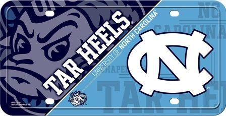 Tar Heels Logo - North Carolina Tar Heels Ram NC Logos UNC Metal License Plate