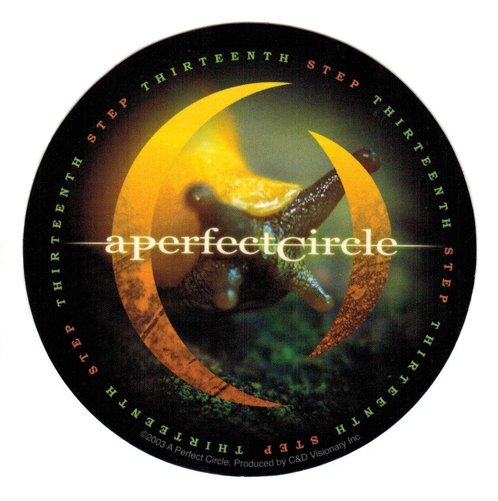A Perfect Circle Logo - A Perfect Circle Slug Logo Sticker