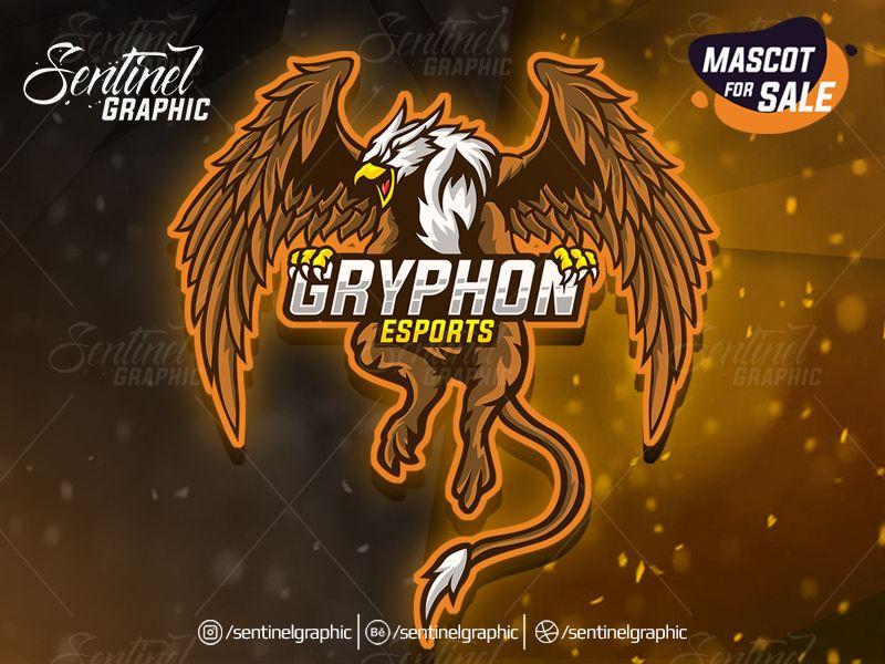 Gryphon Logo - Gryphon Logo Esport | Griffin Mascot Logo Sport by Teng Studio ...