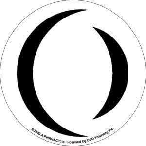A Perfect Circle Logo - A Perfect Circle Clear - Sticker at Sticker Shoppe