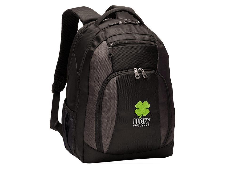 Lucky Scooters Logo - Lucky Logo Travel Backpack – Lucky Scooters