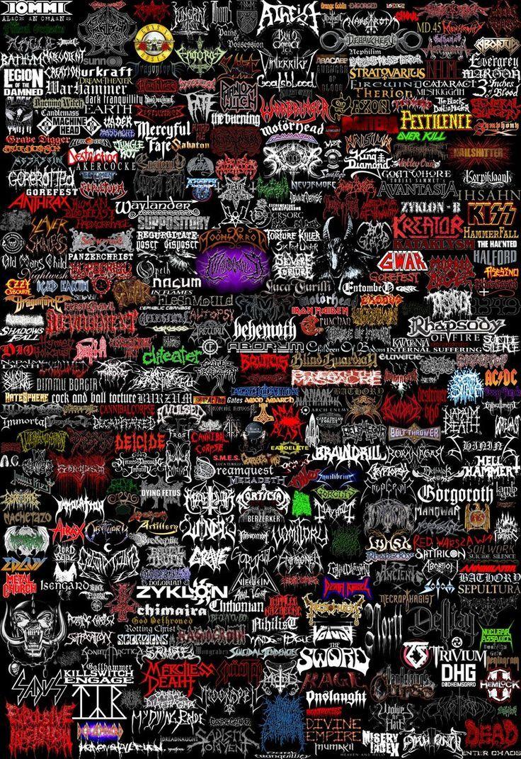 Rock Group Logo - Metal bands logos | Heavy Metal! \m/ | Pinterest | Metal bands ...