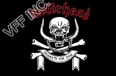 Rock Group Logo - British hard rock group death defying logo Flag National Flag 3ft x