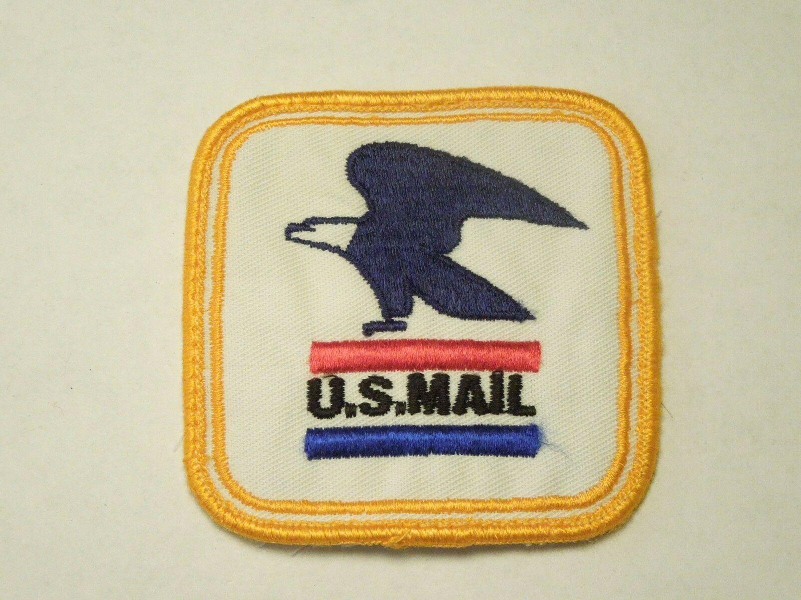 Postal Eagle Logo - VINTAGE U.S. MAIL Postal Service Eagle Logo Embroidered Sew On Patch ...