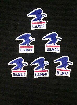 Postal Eagle Logo - VINTAGE LOT OF 6 U.S. Mail Eagle Logo Postal Service 2 Patch