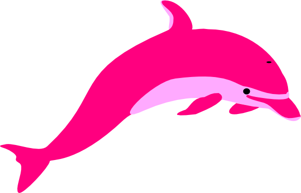Transparent Pink Dolphin Logo - Pink Dolphin Clipart