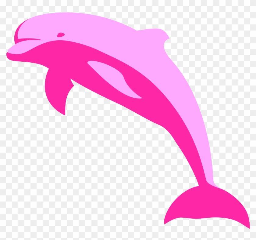 Transparent Pink Dolphin Logo - Ha1flosse Delphin Delfin Dolphin 1 Bclipart Dolphin Clipart
