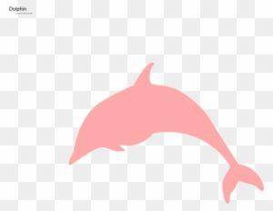Transparent Pink Dolphin Logo - Dolpin Pink Clip Art - Pink Dolphins Transparent Clipart - Free ...