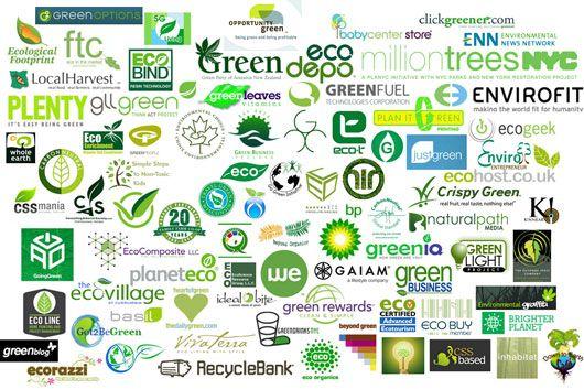 Green Brand Logo - NNN / Green Leaf Eco Enviro Logo Compilation_by_andrew_kinnear_530 1