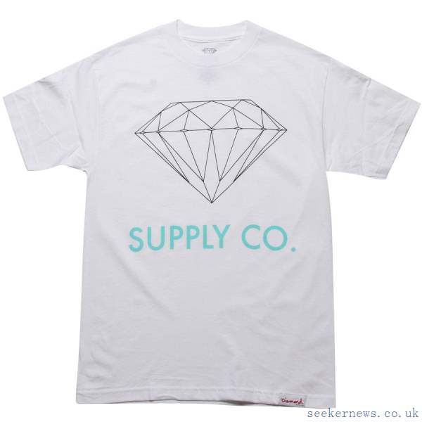 Dimond Co Logo - Cheap And Cool White Diamond Co Logo Tee Supplycotwht In Many Styles ...