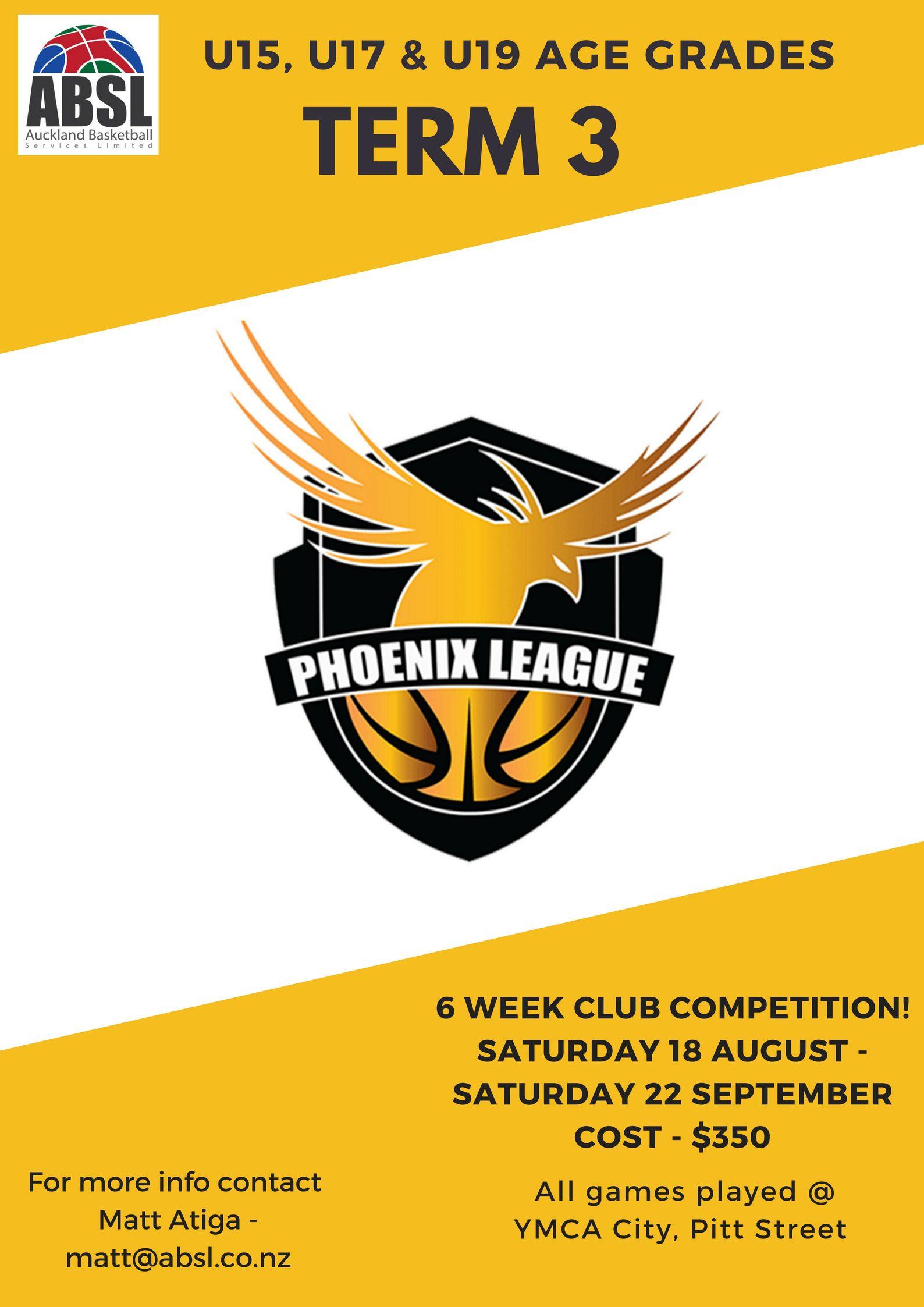 3 Phoenix Logo - Term 3 Phoenix League Club Competition