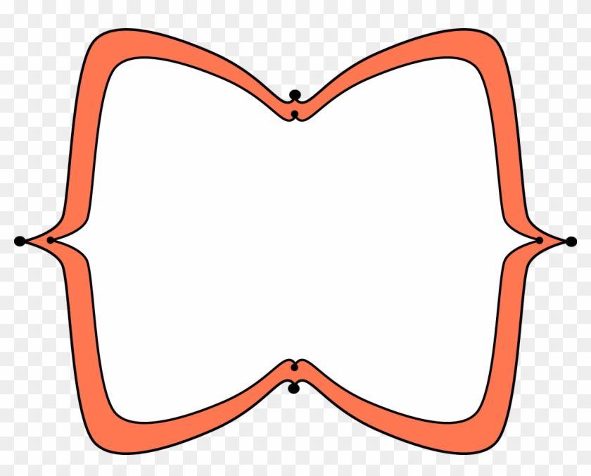 Pointy Orange Logo - Orange Wide Pointy Frame Label Frame Png Transparent