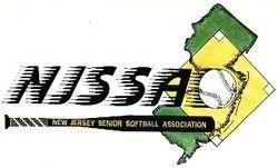 Senior Softball Logo - NJSSA Home Plate