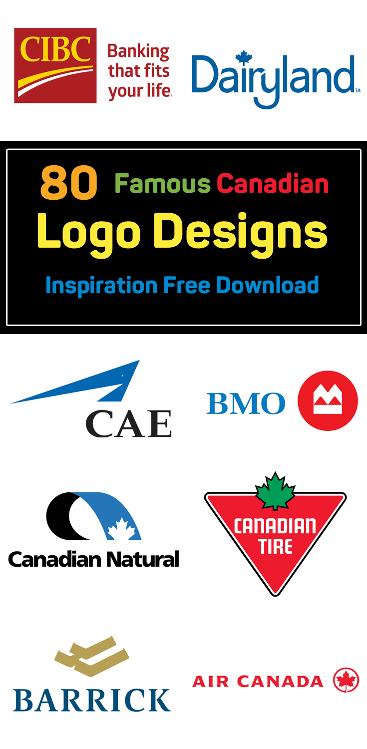 Canadian Company Logo - 80+ Top Famous Canadian Brand Logos for Inspiration #logodesign ...