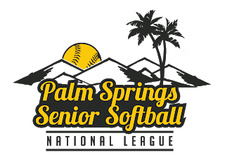 Senior Softball Logo - PALM SPRINGS SENIOR SOFTBALL NATIONAL LEAGUE