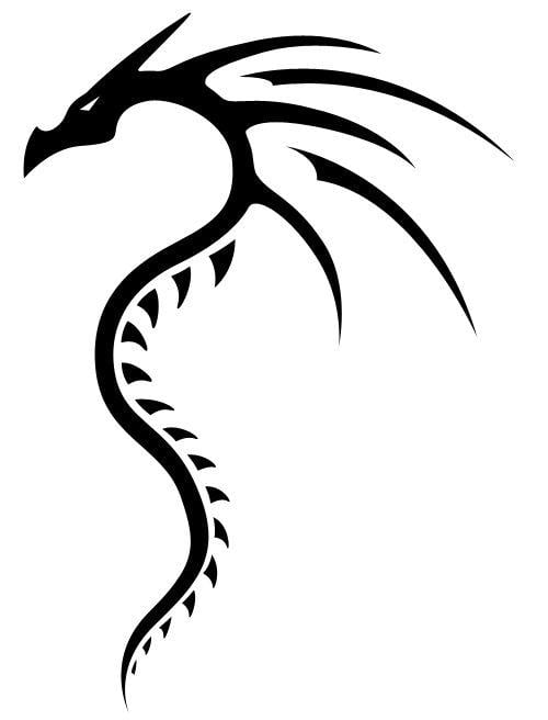 Cool Simple Dragons Logo - Free Simple Dragon Picture, Download Free Clip Art, Free Clip Art