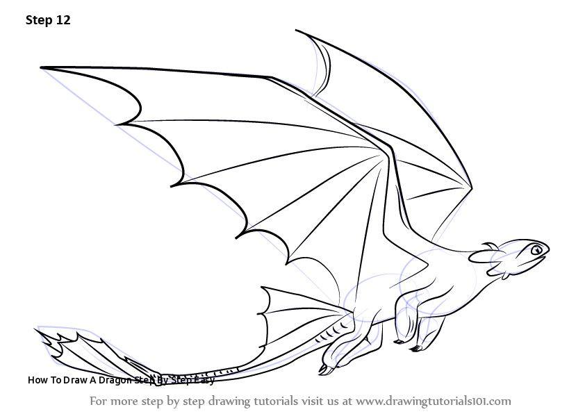 Cool Simple Dragons Logo - How to Draw A Dragon Step by Step Easy Dragon Logo Book Dragon ...