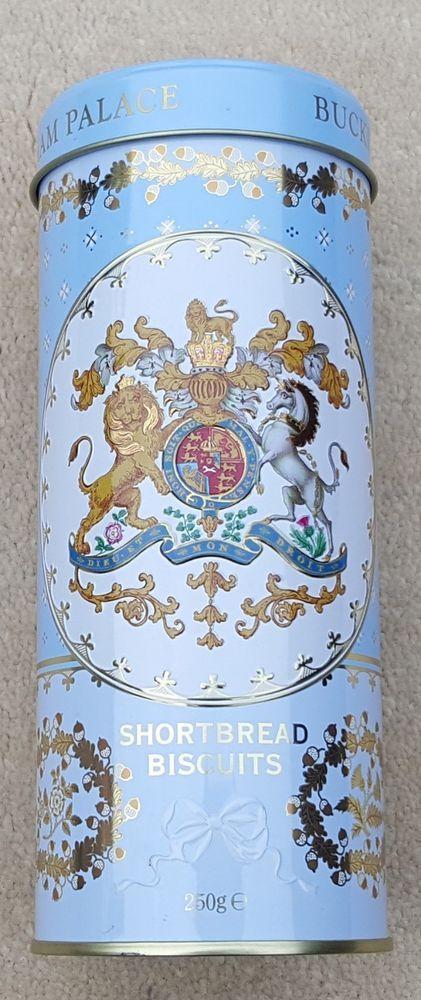 Empty Palace Logo - BUCKINGHAM PALACE Coat Of Arms Metal Tin 19 cm Empty Shortbread ...