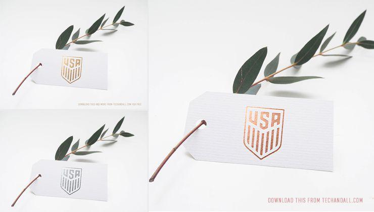 Gold and Silver Logo - Copper Gold & Silver Logo Mockups. Tech & ALL