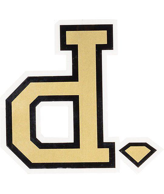 Diamond Supply Co D-Logo Logo - 8x8 Diamond Supply Co D Logo