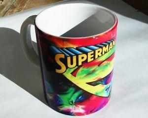 Rainbow Superman Logo - Marvel Rainbow Superman Logo Ceramic Coffee / Tea MUG /CUP /11oz ...