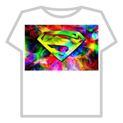 Rainbow Superman Logo - Superman-Logo-Rainbow-HD - Roblox