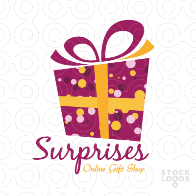 Surprise Logo - Surprises | #Gift Box | My Logo Designs | Logos, Design, Logos design