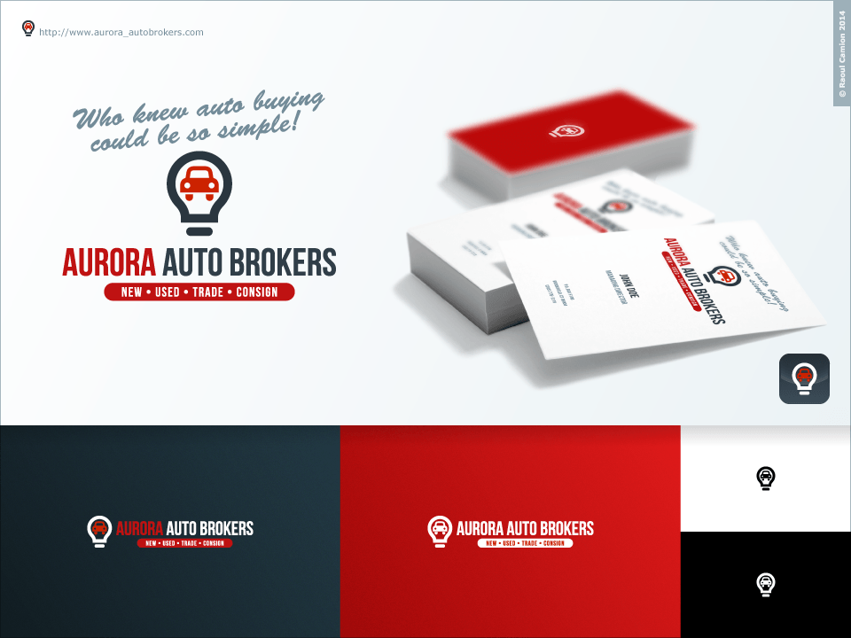 Red Auto Company Logo - Bold, Modern, Automotive Logo Design For Auto Buying Made Simple NEW