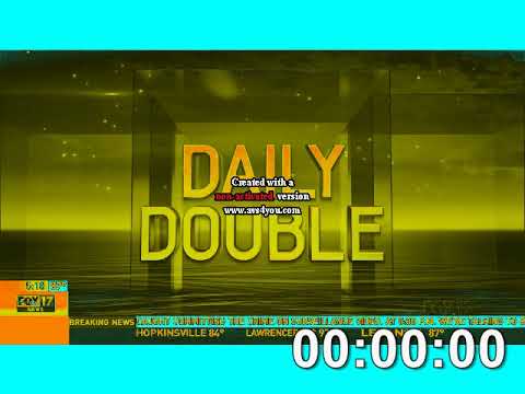 Daily Double Logo - Daily Double Effects