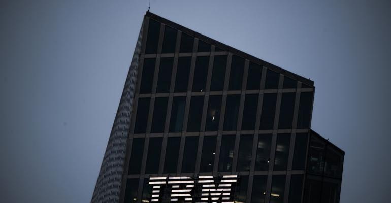IBM Building Logo - IBM Misses Sales Estimates, Casting Doubt on Growth Engines