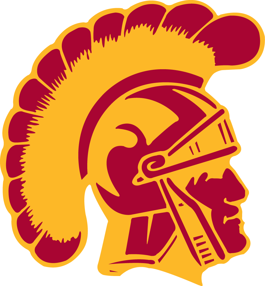Red and Yellow Sports Logo - Southern California Trojans Alternate Logo - NCAA Division I (s-t ...