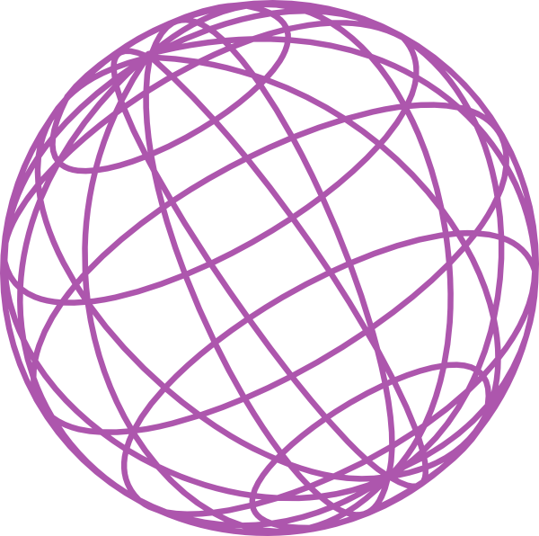 Purple Globe Logo - Wire Globe Purple Clip Art at Clker.com - vector clip art online ...