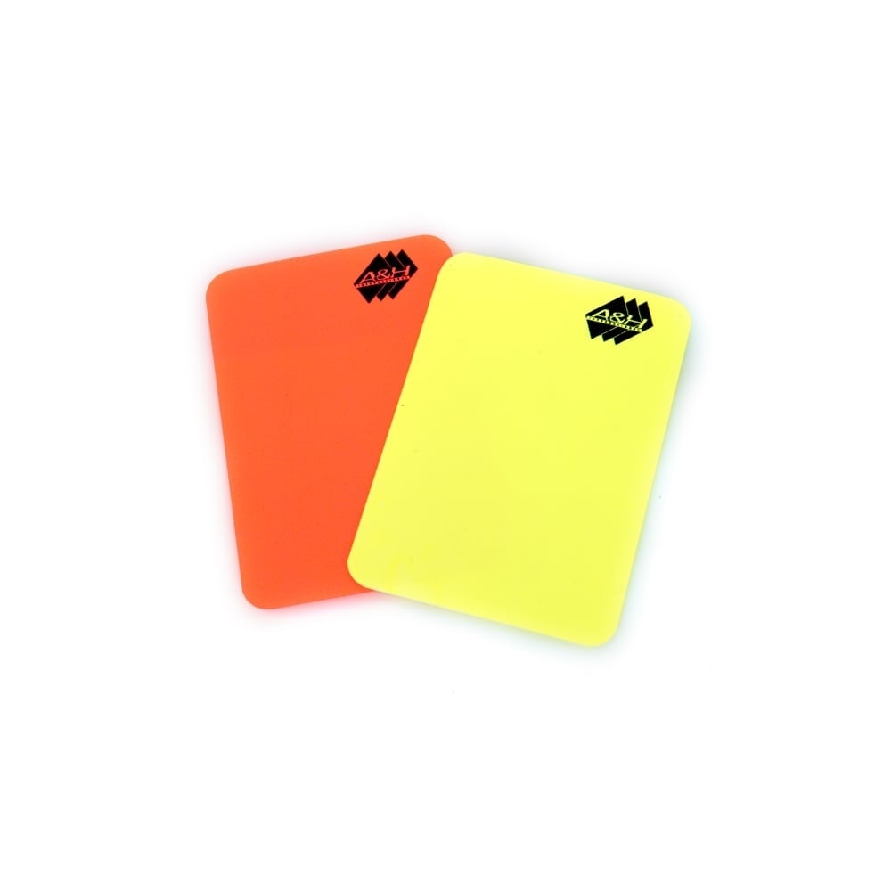 Red and Yellow Sports Logo - Atak Sport RED & YELLOW CARDS - Atak Sport from Greaves UK