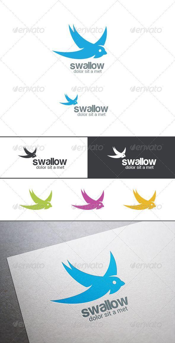 Bird Silhouette Logo - Pin by gila on לוגו לפסיכולוגית | Logos, Bird logos, Logo templates