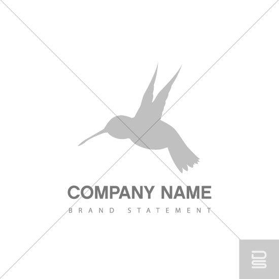 Bird Silhouette Logo - Humming Bird Silhouette Logo | DIGUISEPPI STUDIOS