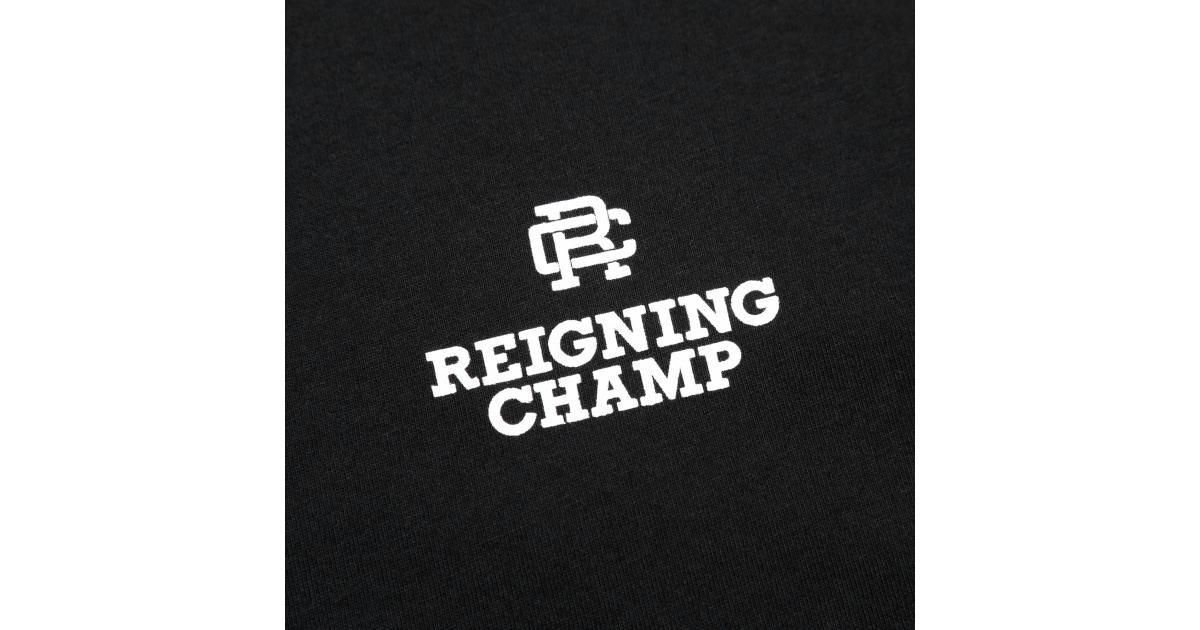 Champ Logo - Reigning Champ Logo T-Shirt RC-1107_BLACK | BSTN Store