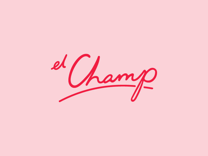 Champ Logo - El Champ Logo Design by Charlie Holland | Dribbble | Dribbble