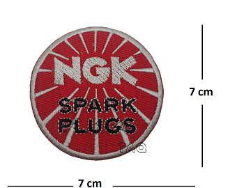 Blank Champion Spark Plug Logo - Spark plug patch