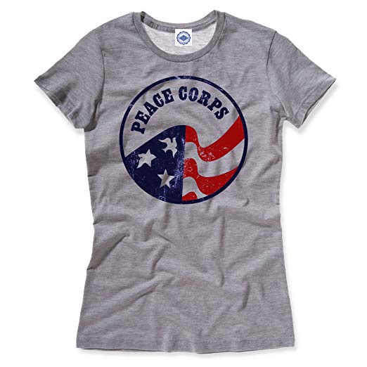 Vintage Hank Logo - Hank Player U.S.A. Vintage Peace Corps Women's T Shirt