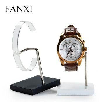 Custom C Logo - Fanxi Custom Logo Watch Holder C Clip Jewelry Stand Rack Shop Window